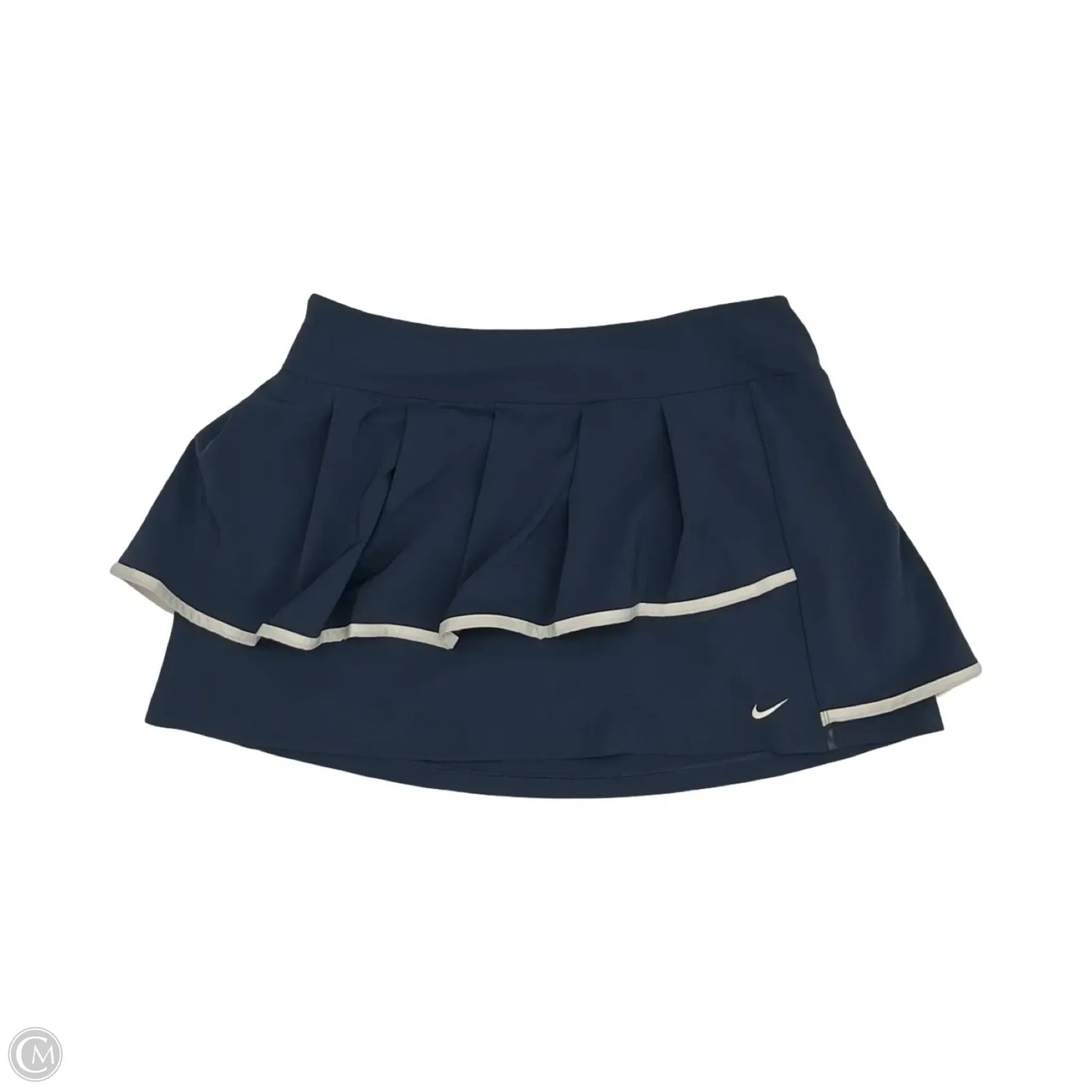 Athletic Skort By Nike Apparel In Grey, Size: M