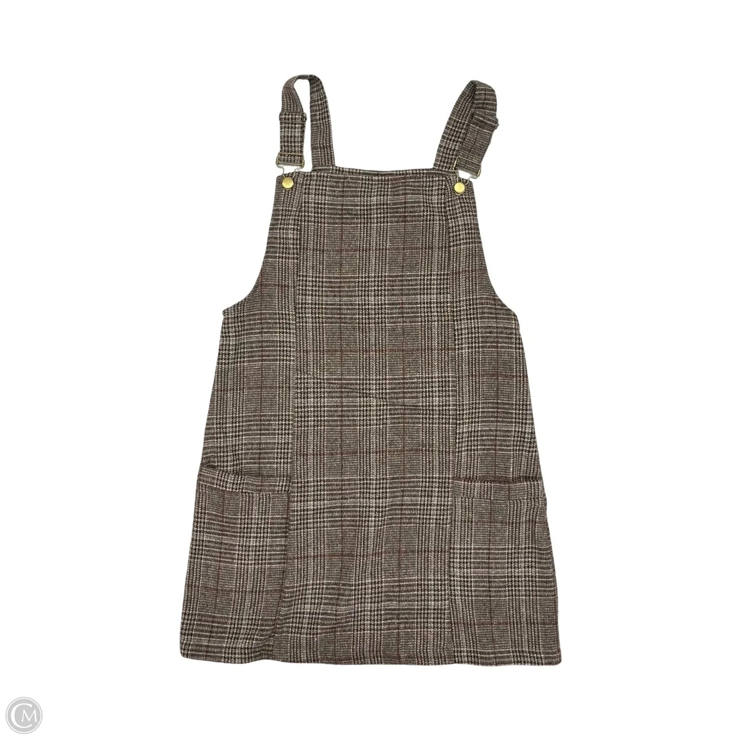 Dress Casual Short By Shein In Brown, Size: L