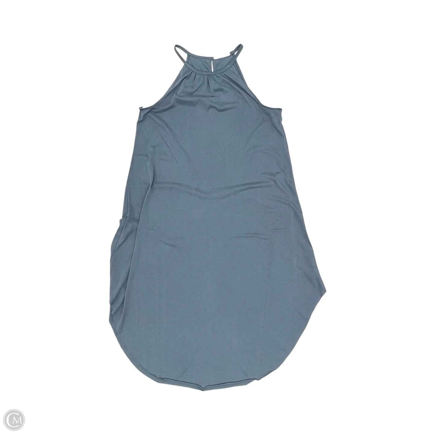Dress Casual Midi By Double Zero In Blue, Size: L
