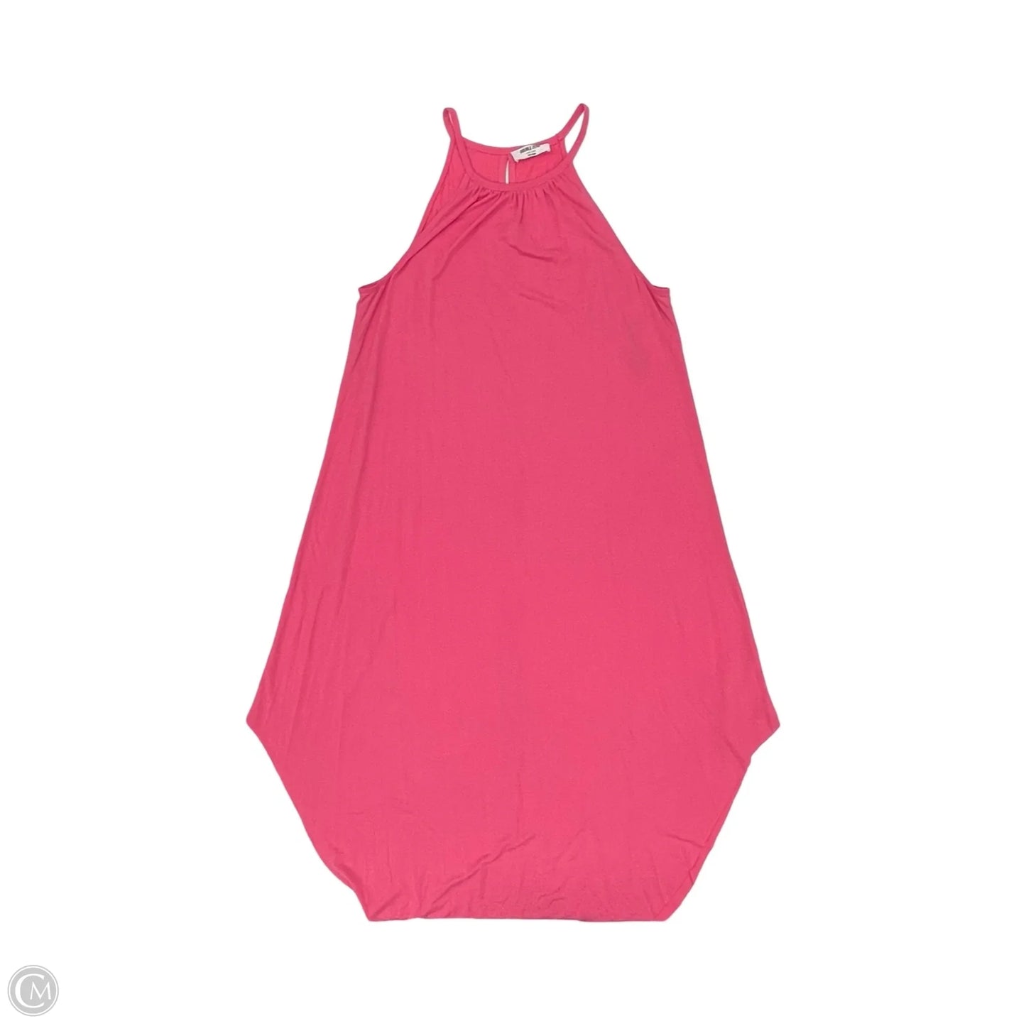 Dress Casual Midi By Double Zero In Pink, Size: L