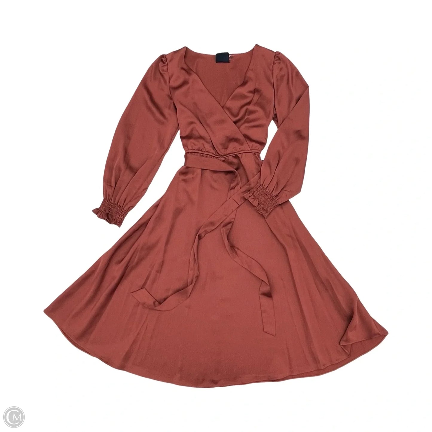 Dress Party Midi By Taylor In Red, Size: 4