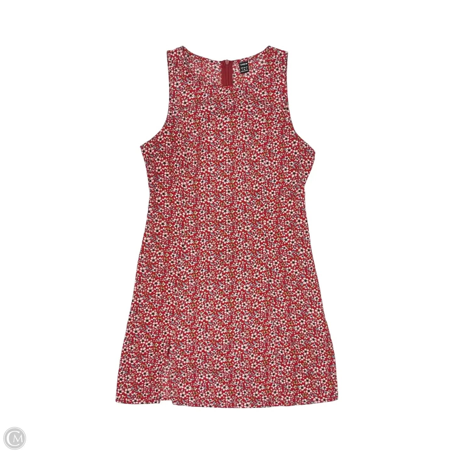 Dress Casual Short By Shein In Blue & Red & White, Size: S