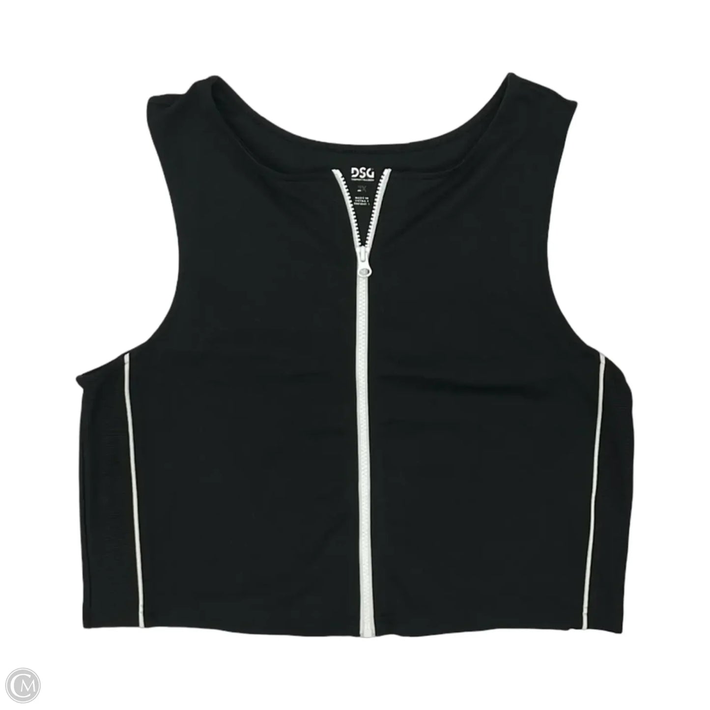 Athletic Tank Top By Dsg Outerwear In Black, Size: 2x