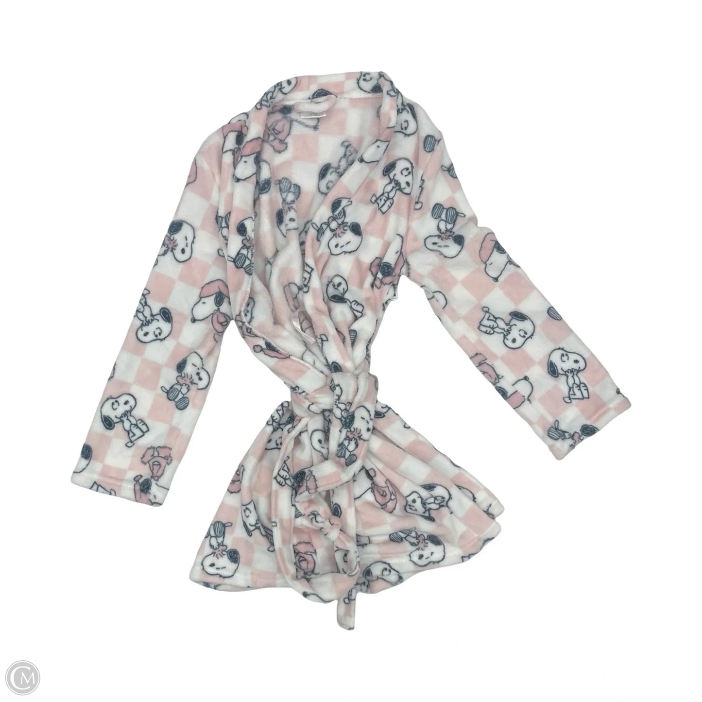 Robe By Clothes Mentor In Pink & White, Size: S