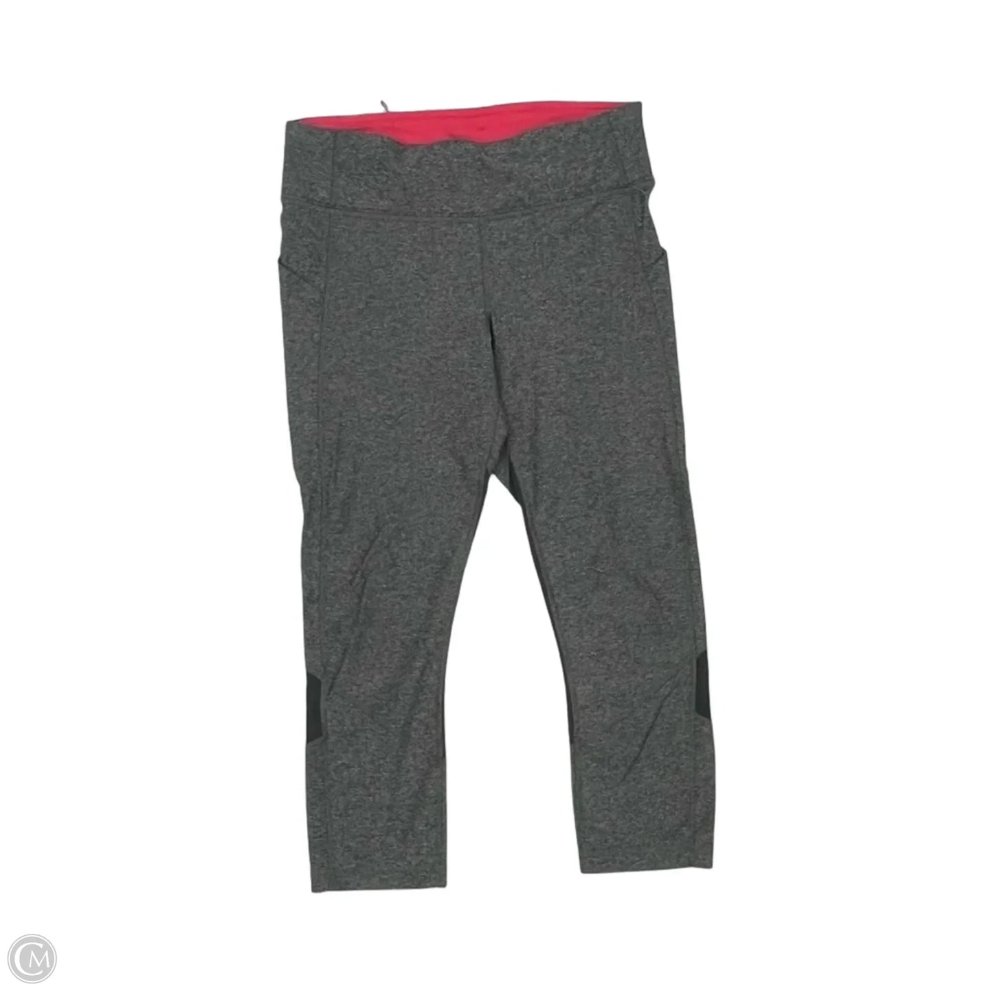 Athletic Leggings Capris By Lululemon In Grey, Size: M