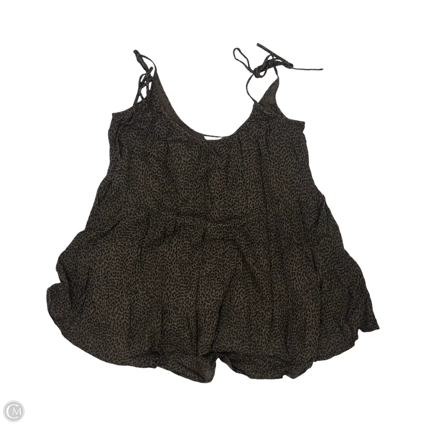 Swimwear Cover-up By Lands End In Animal Print, Size: 2x