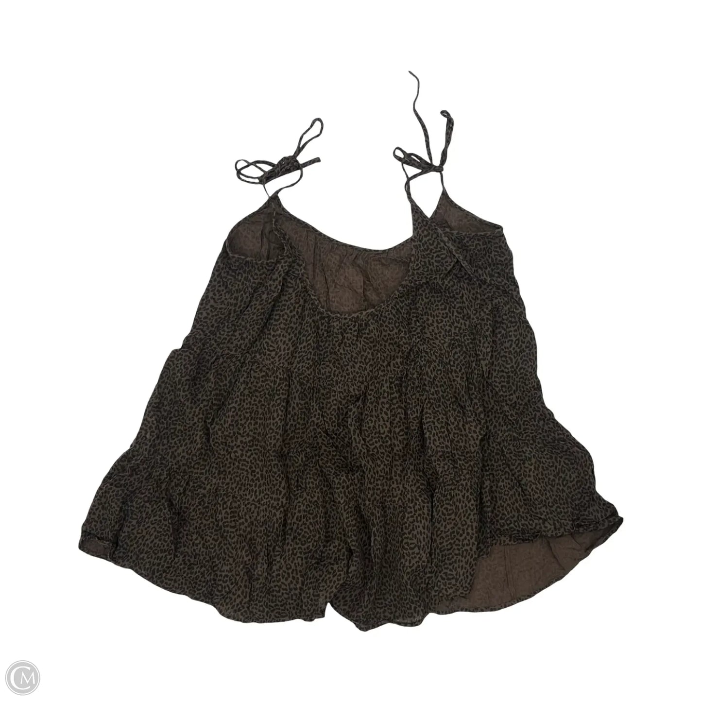 Swimwear Cover-up By Lands End In Animal Print, Size: 2x
