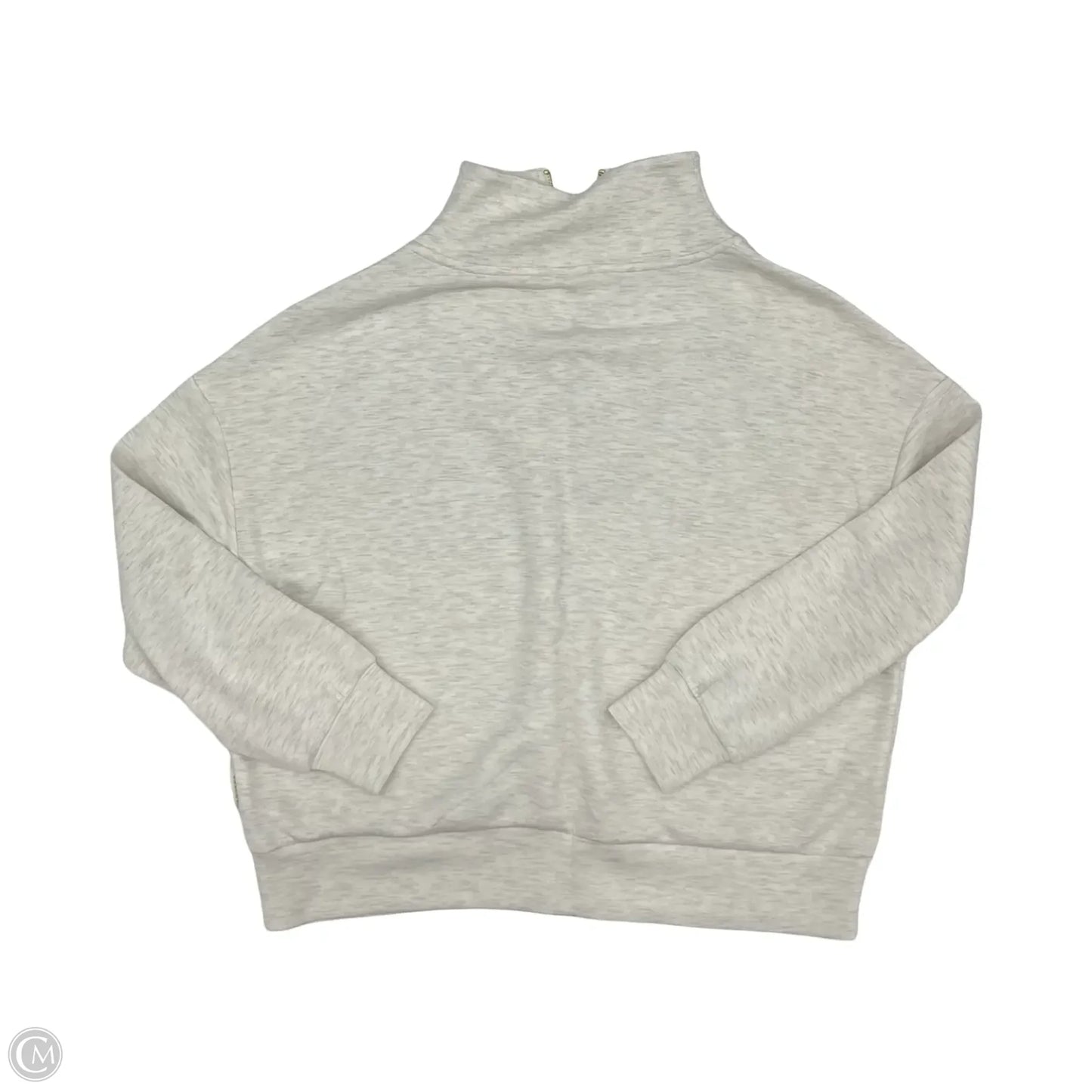 Athletic Sweatshirt Collar By Varley In Cream, Size: Xl