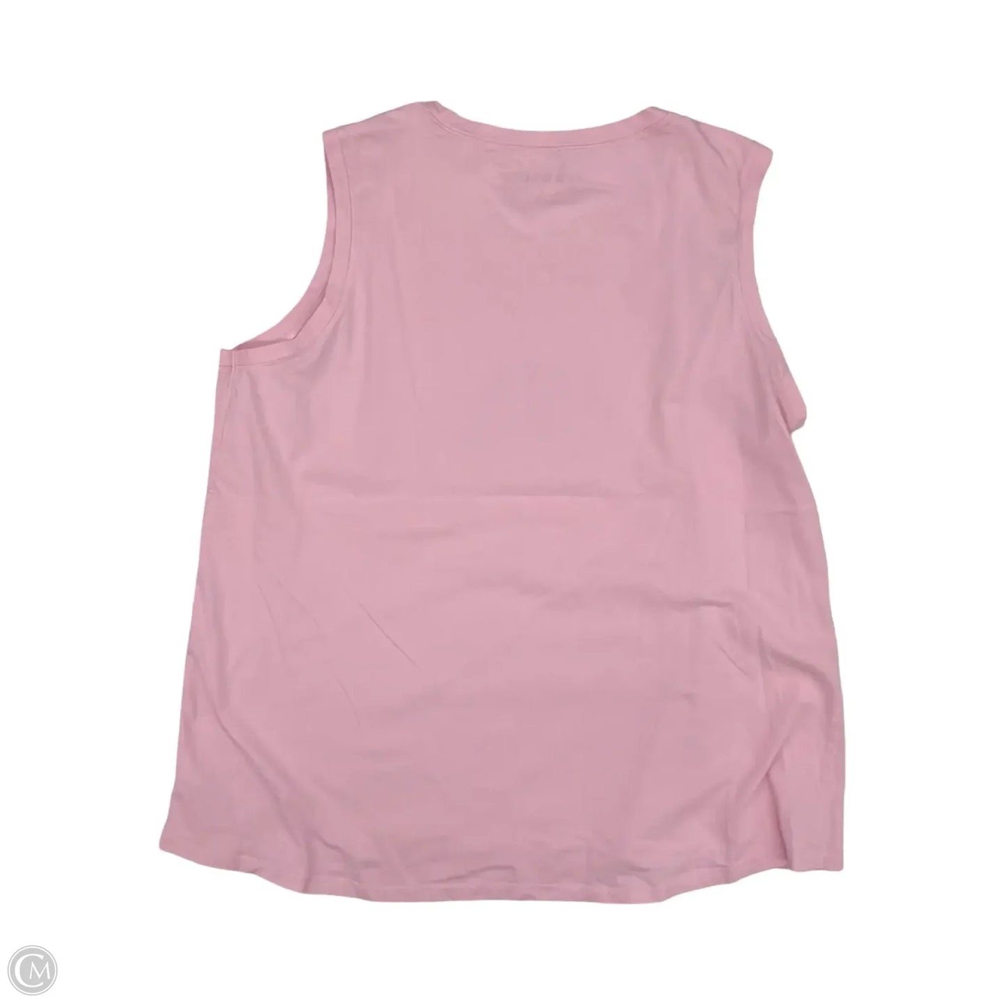 Top Sleeveless By Life Is Good In Pink, Size: L