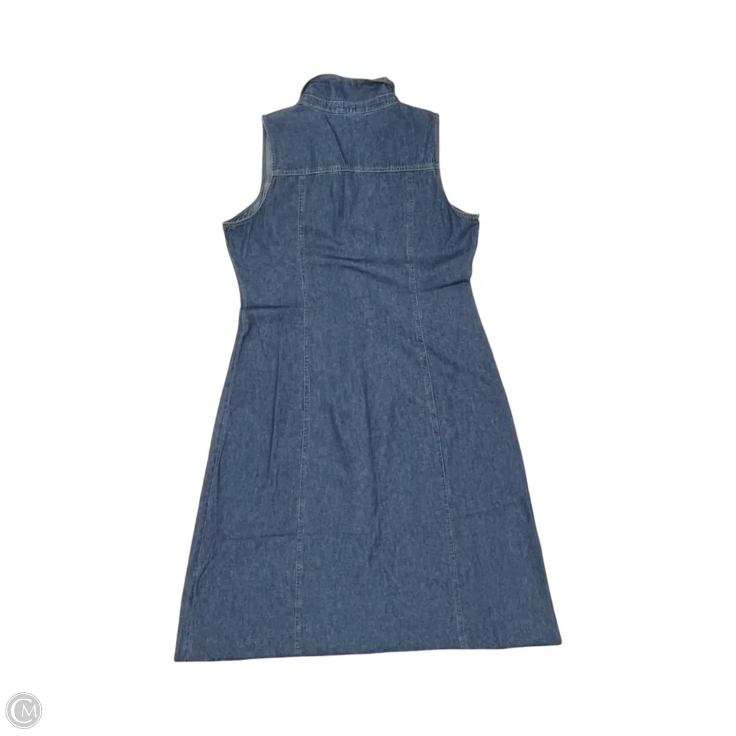 Dress Casual Midi By Clothes Mentor In Blue Denim, Size: Xl