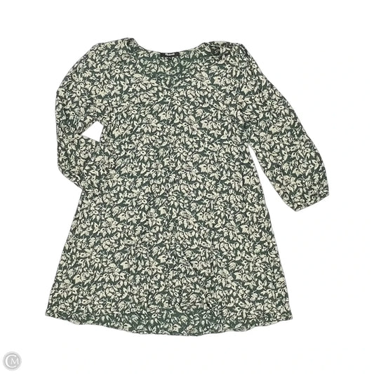 Dress Party Short By Madewell In Cream & Green, Size: S