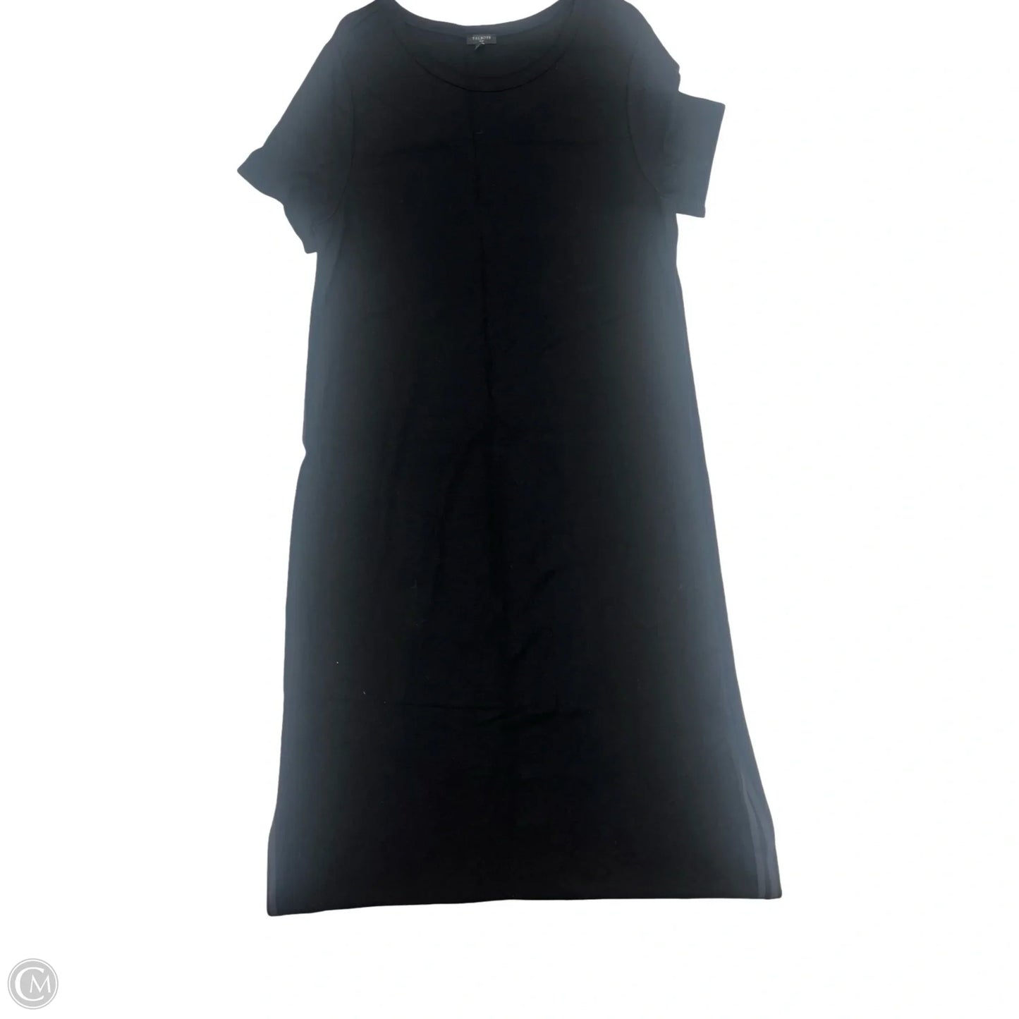 Dress Casual Midi By Talbots In Black, Size: 1x