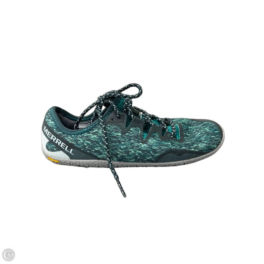 Shoes Sneakers By Merrell In Green, Size: 8.5
