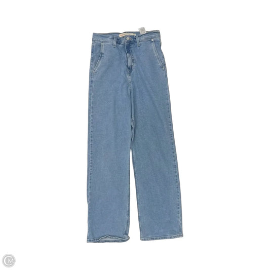 Jeans Straight By Levis In Blue Denim, Size: 4