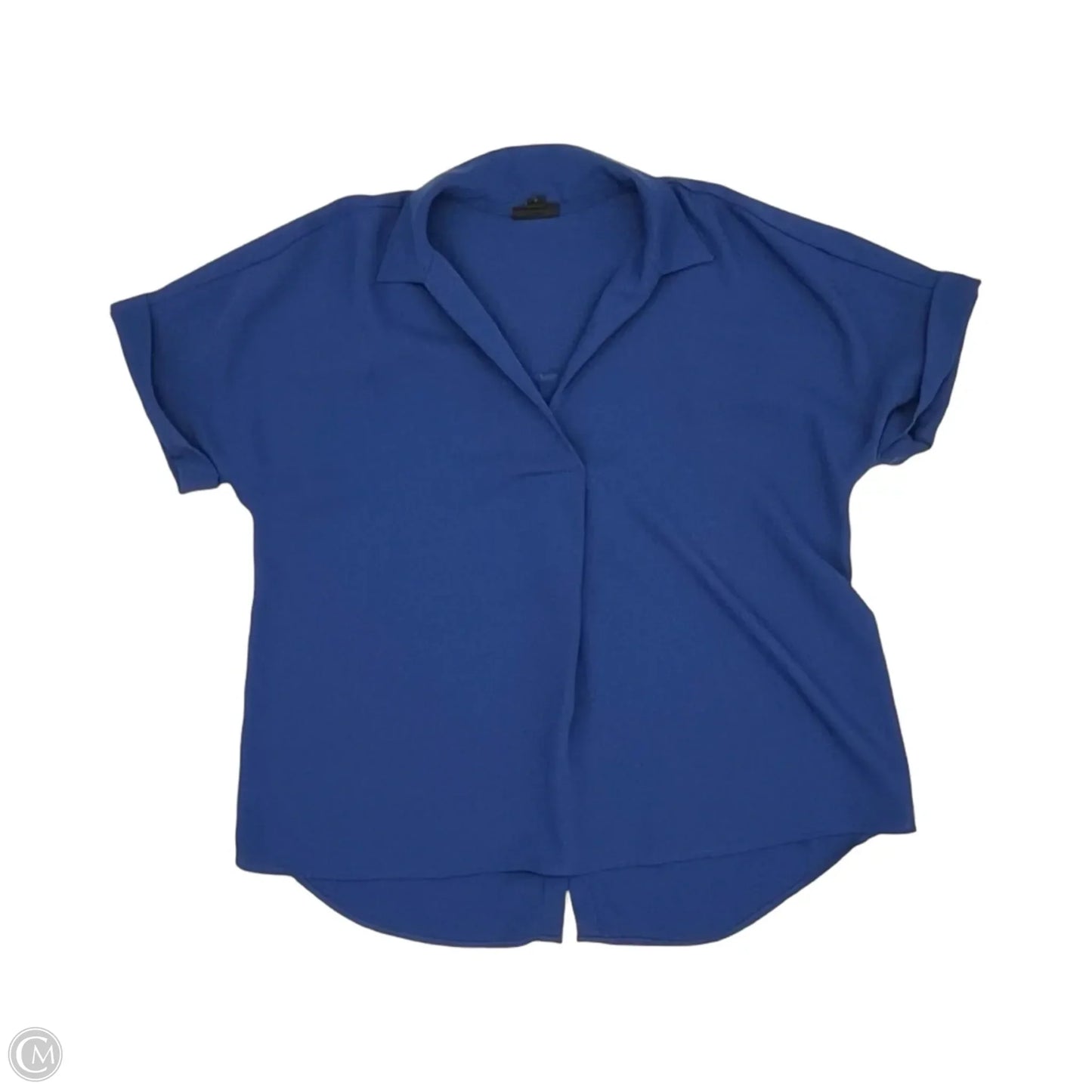 Blouse Short Sleeve By J. Jill In Blue, Size: S