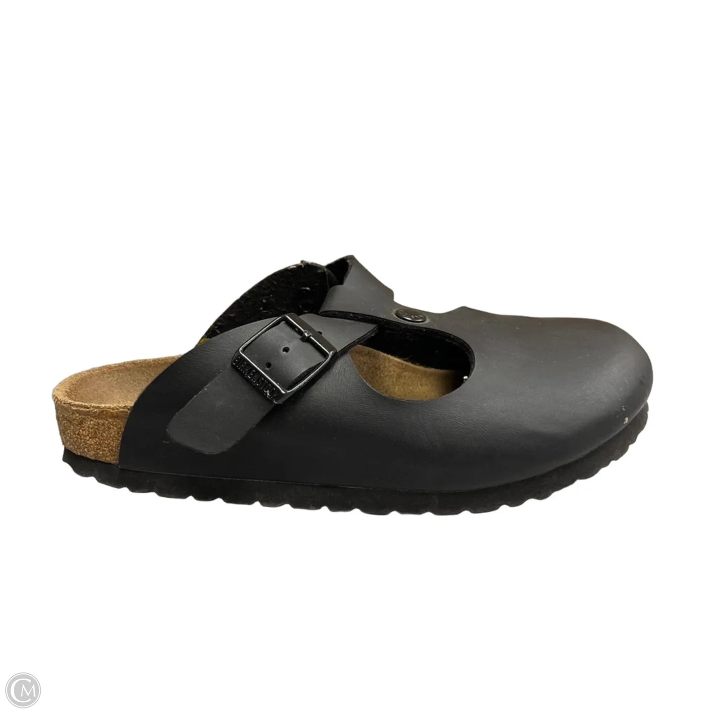 Shoes Flats By Birkenstock In Black, Size: 5