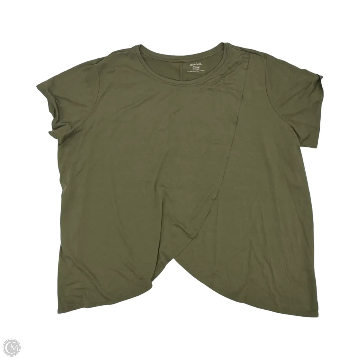 Nursing Top Short Sleeve By Motherhood, Size: 3x