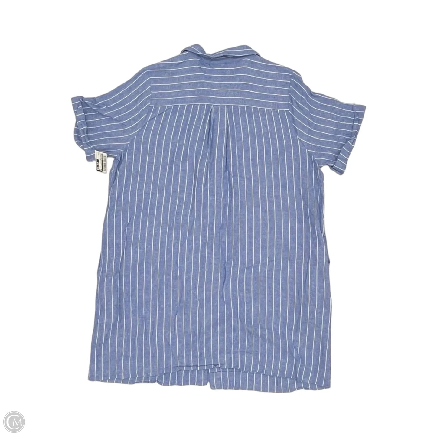 Dress Casual Short By Old Navy In Blue & White, Size: L