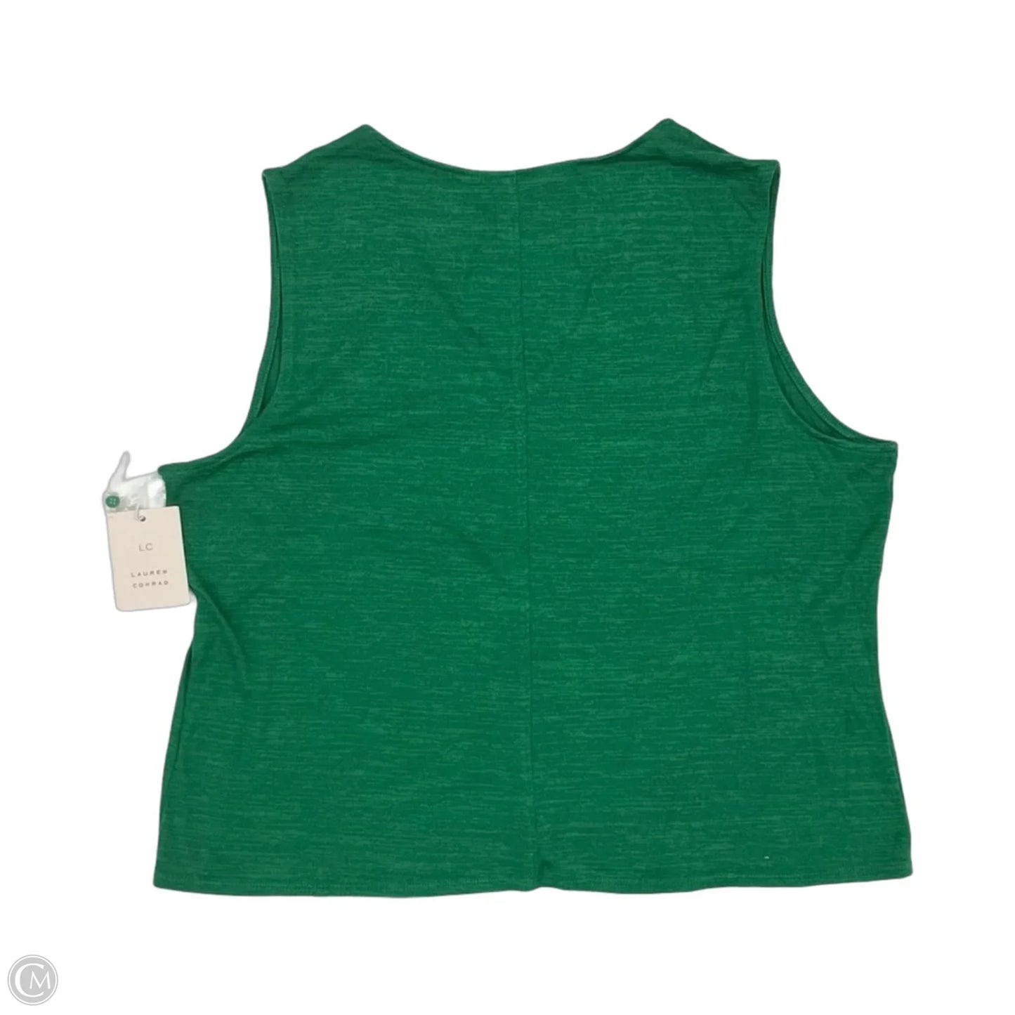 Top Sleeveless Basic By Chicos In Green, Size: M