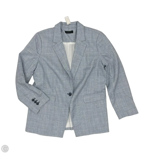 Blazer By Talbots In Blue & White, Size: Lp