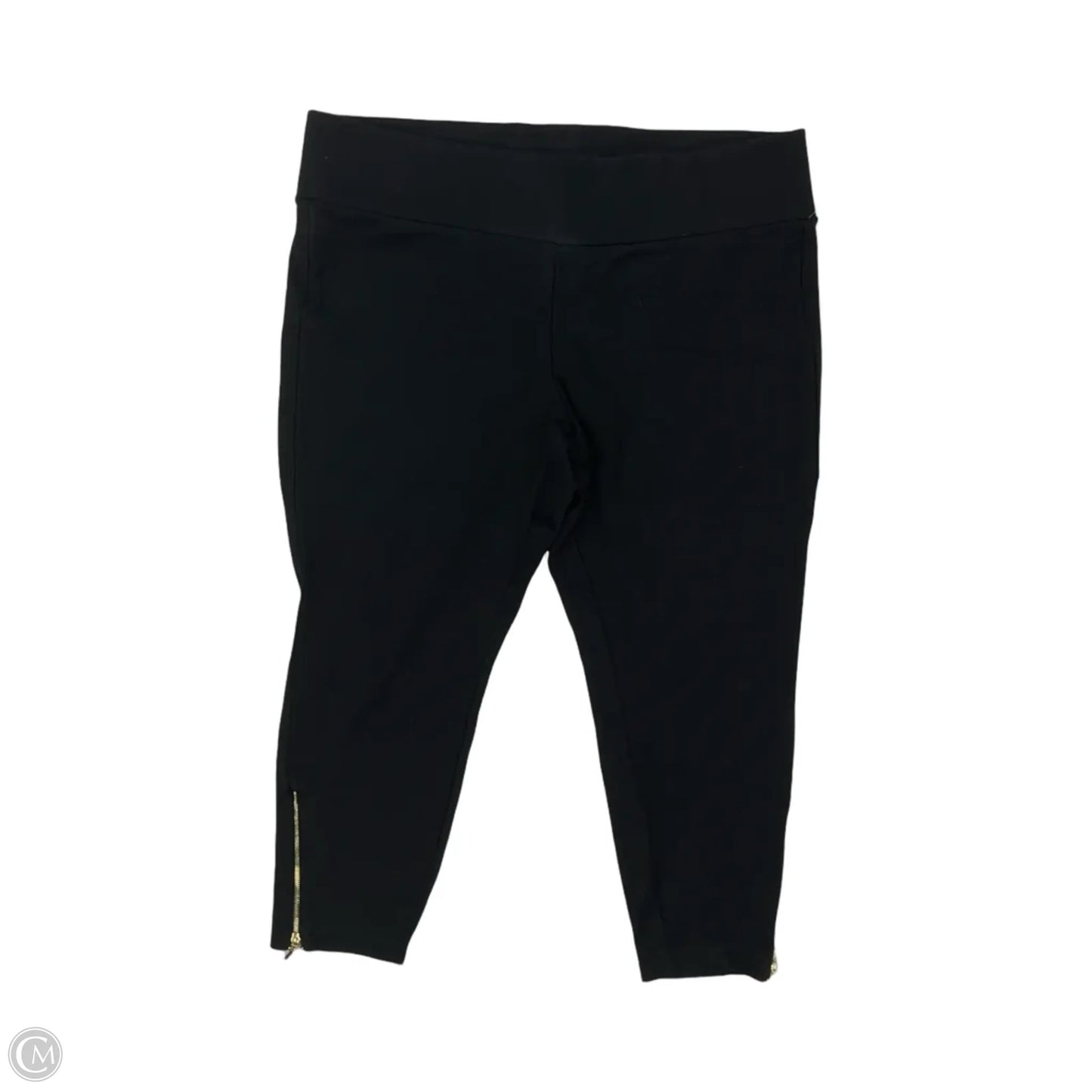 Pants Cropped By Torrid In Black, Size: 2x