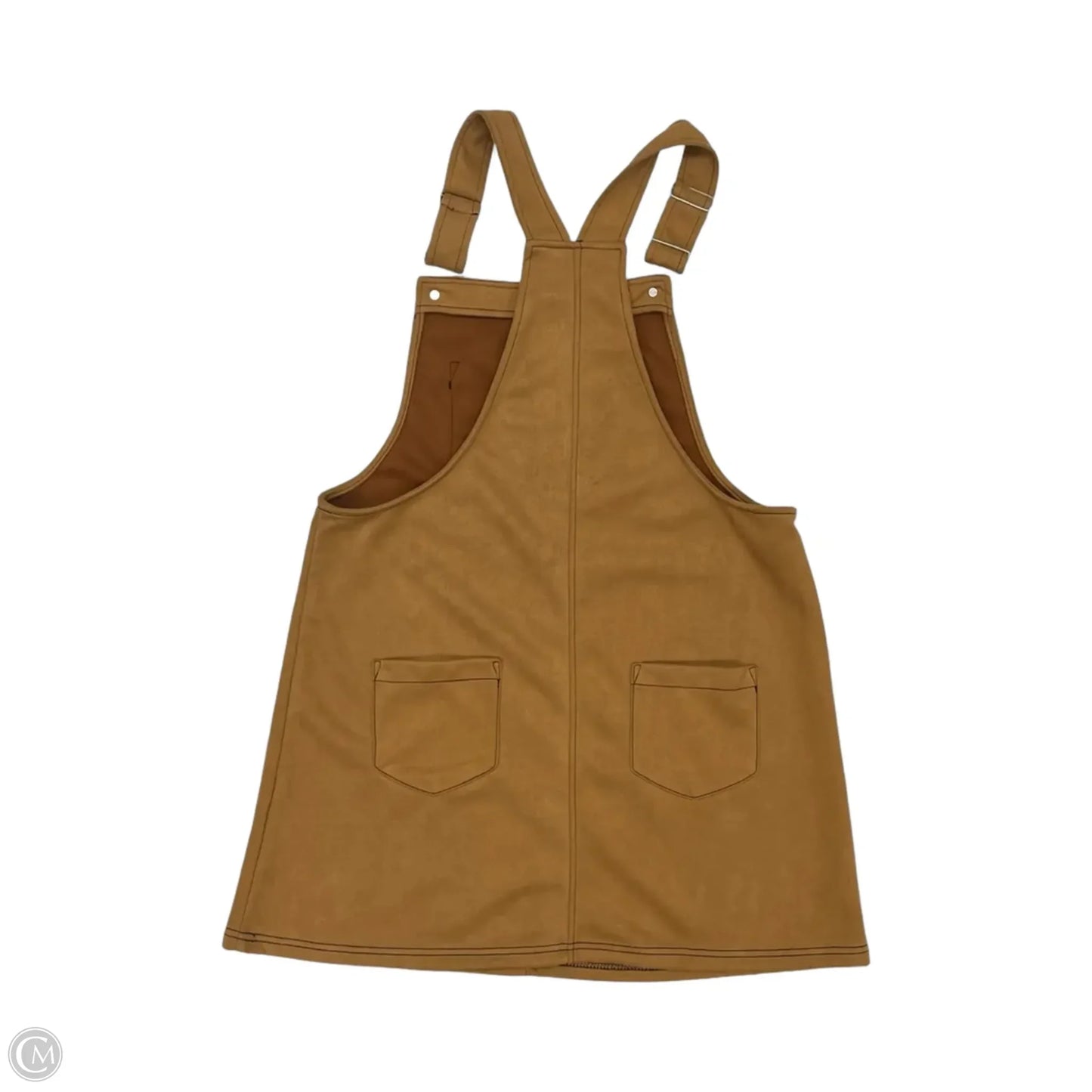 Dress Casual Short By As U Wish In Tan, Size: L