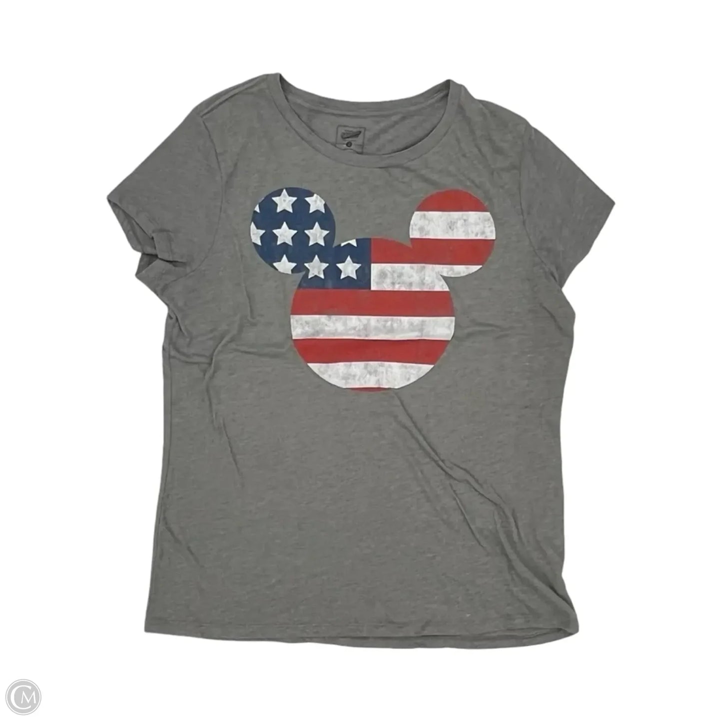 Top Short Sleeve By Old Navy In Grey, Size: Xl