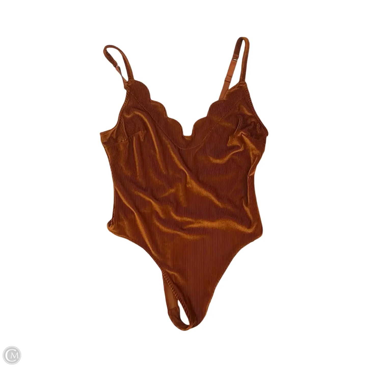 Bodysuit By Urban Outfitters In Orange, Size: M