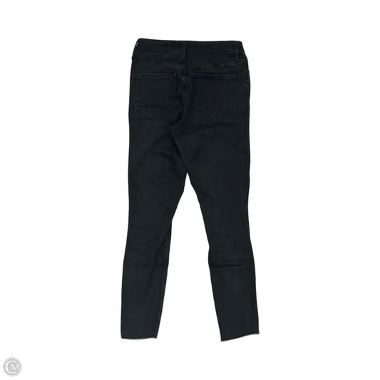 Jeans Skinny By Old Navy In Black Denim, Size: 4