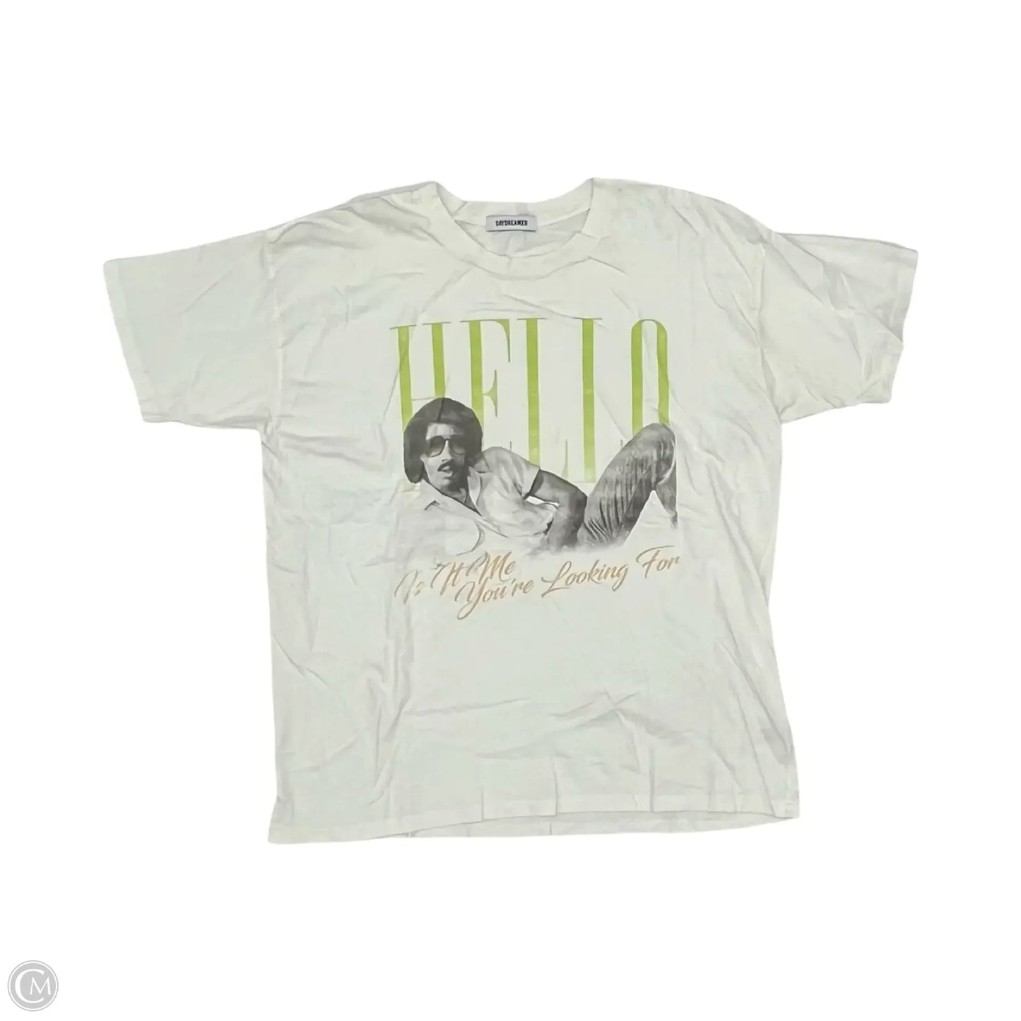 Top Short Sleeve By Daydreamer In Cream, Size: M