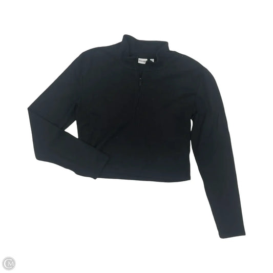 Top Long Sleeve By Clothes Mentor In Black, Size: Xl