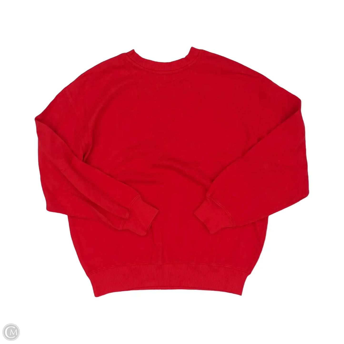 Sweatshirt Crewneck By Tres Bien In Red, Size: S