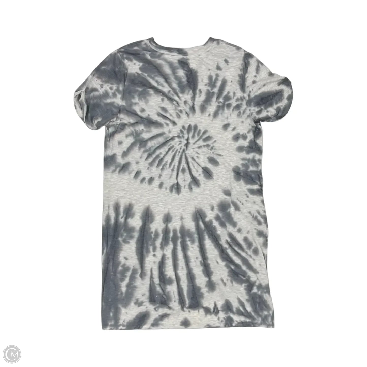 Dress Casual Short By Te Verde In Grey & White, Size: L