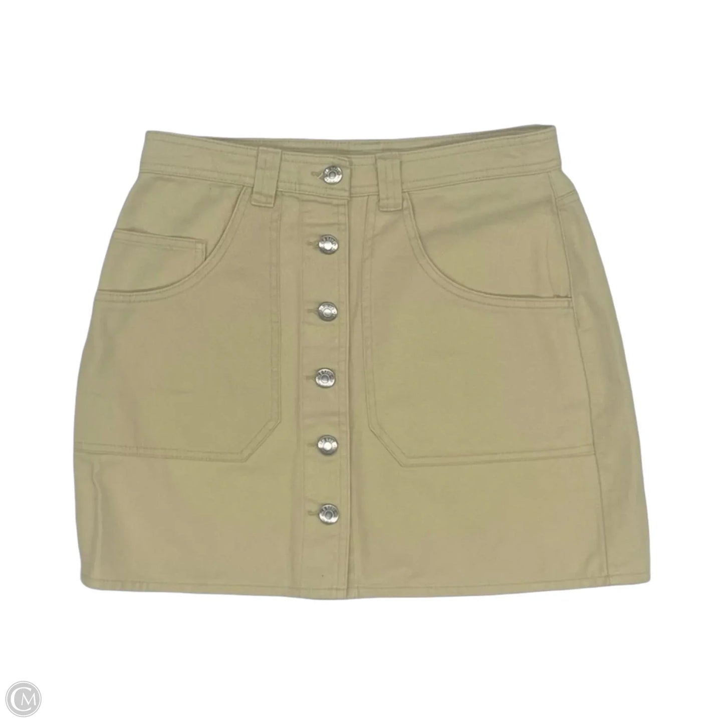 Skirt Mini & Short By Old Navy In Yellow Denim, Size: 0