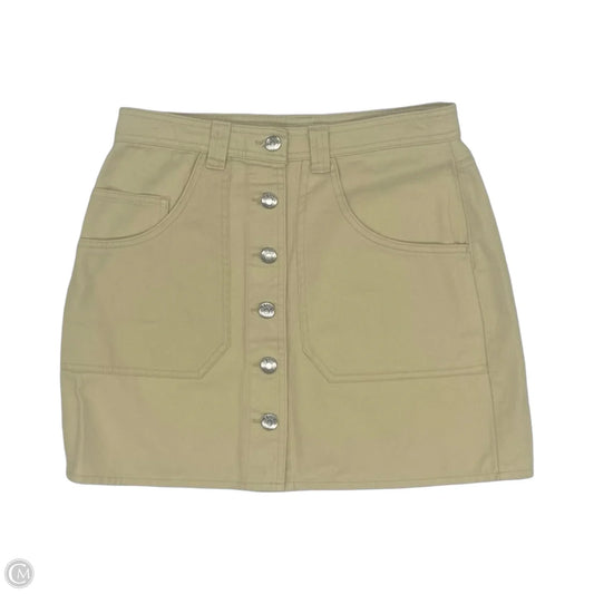 Skirt Mini & Short By Old Navy In Yellow Denim, Size: 0