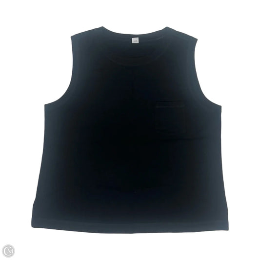 Top Sleeveless Basic By Old Navy In Black, Size: L