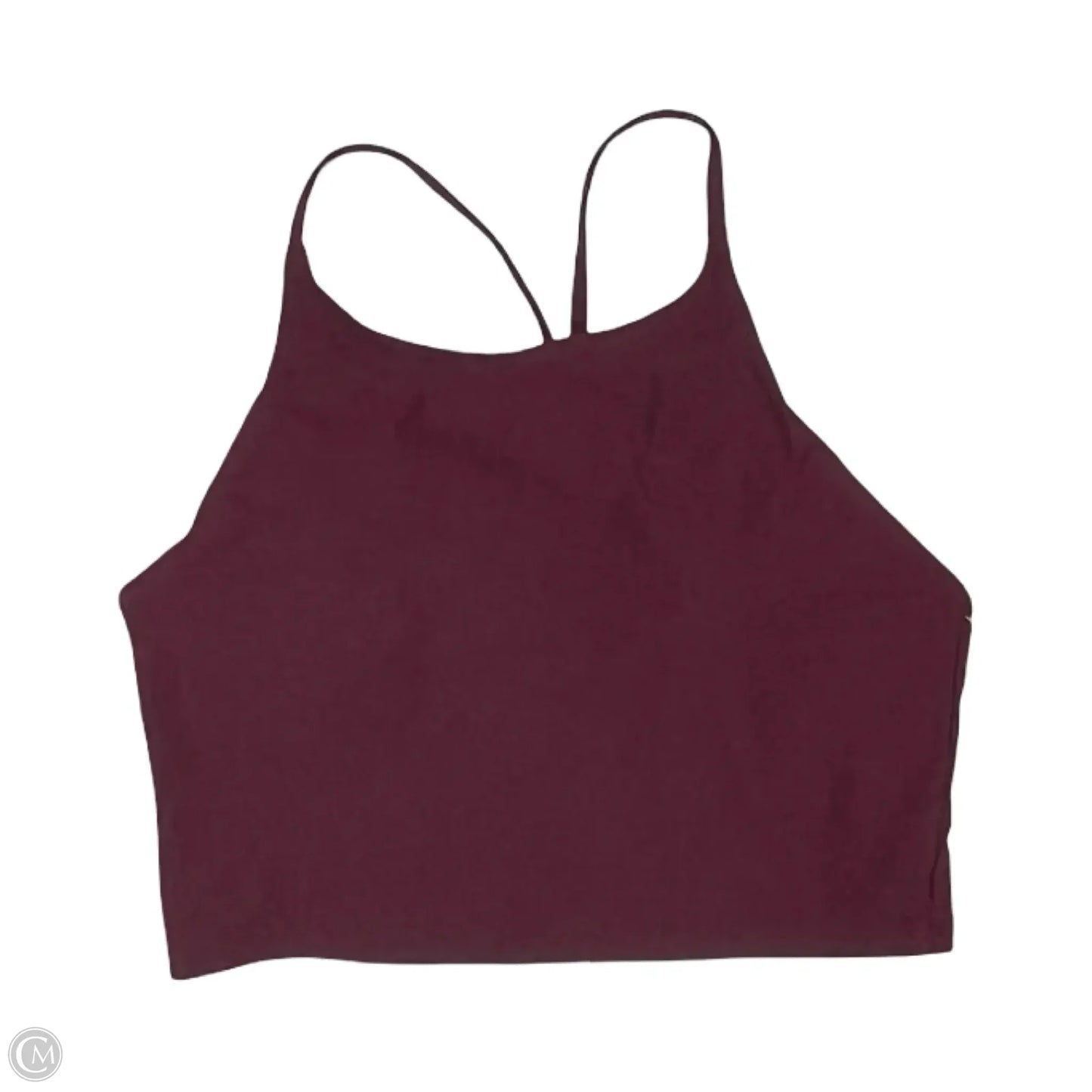 Athletic Bra By Old Navy In Maroon, Size: Xl