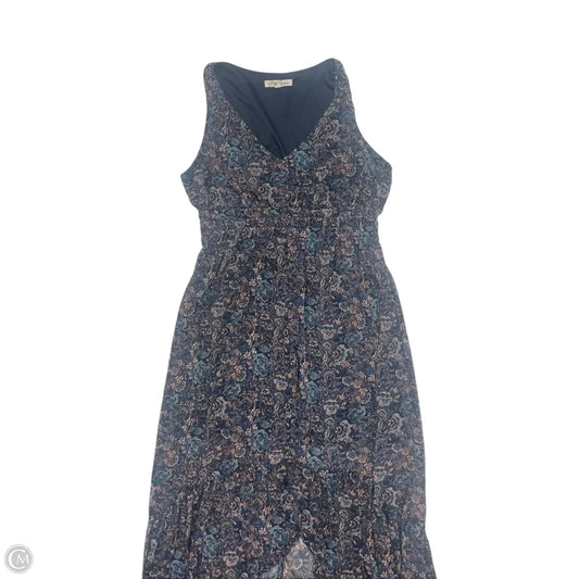 Dress Party Midi By Rewind In Blue, Size: L