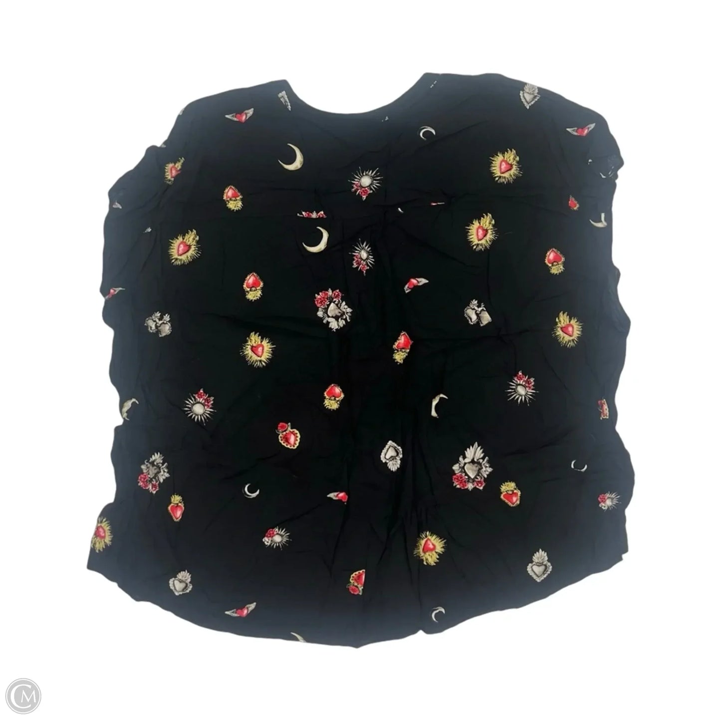 Top Short Sleeve By Torrid In Black, Size: 4x