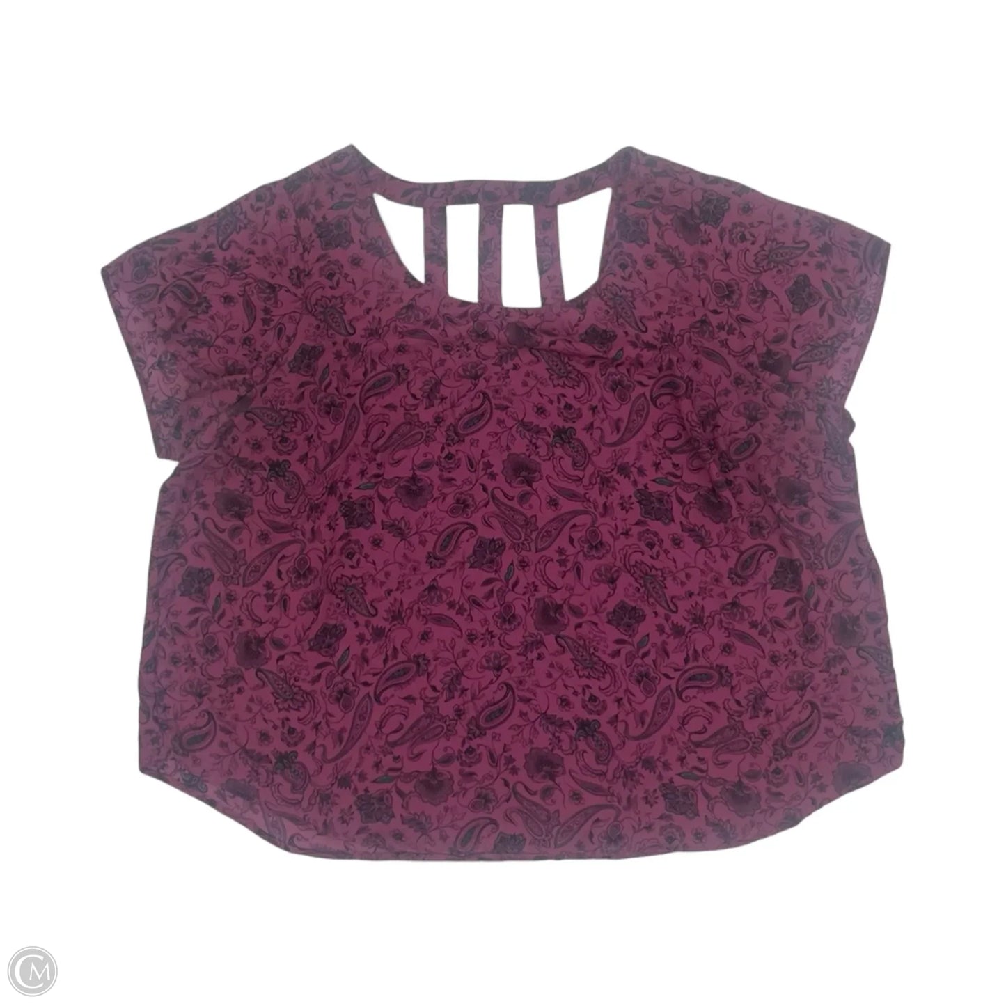 Blouse Short Sleeve By Torrid In Pink, Size: 4x