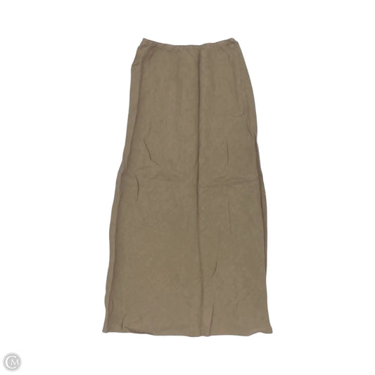 Skirt Maxi By Bryn Walker In Tan, Size: Xs