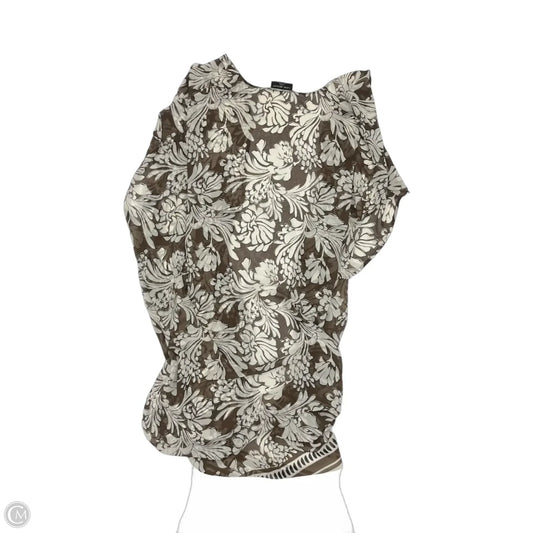 Shawl By Lane Bryant In Brown & Cream, Size: Onesize