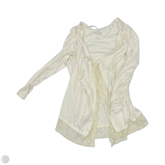 Cardigan By Torrid In Cream, Size: 1x