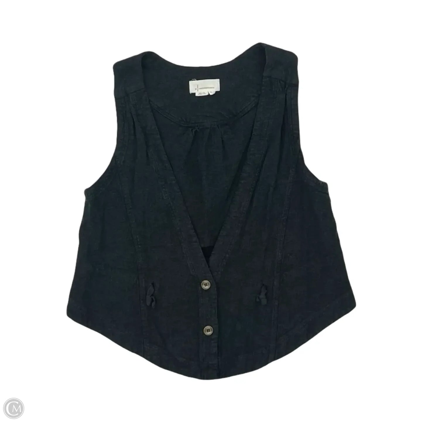 Vest Other By Anthropologie In Grey, Size: M