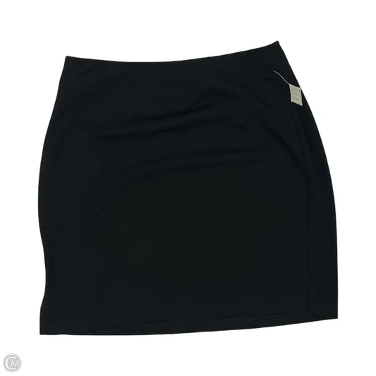 Skirt Mini & Short By Maurices In Black, Size: 1x