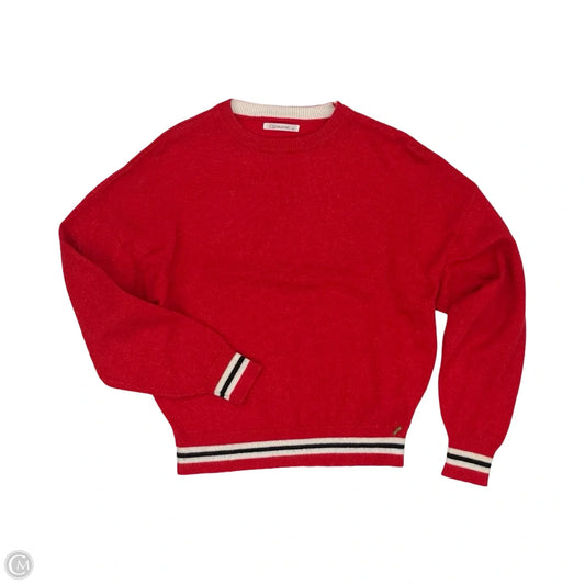Sweater By Clothes Mentor In Red, Size: M