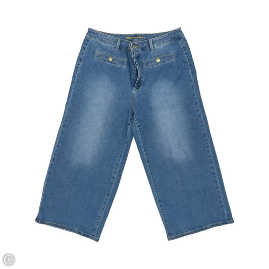 Jeans Designer By Michael Kors In Blue Denim, Size: 16