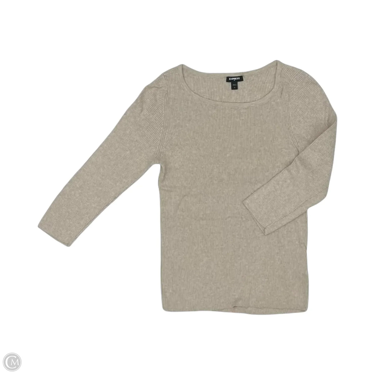 Sweater By Express In Tan, Size: M