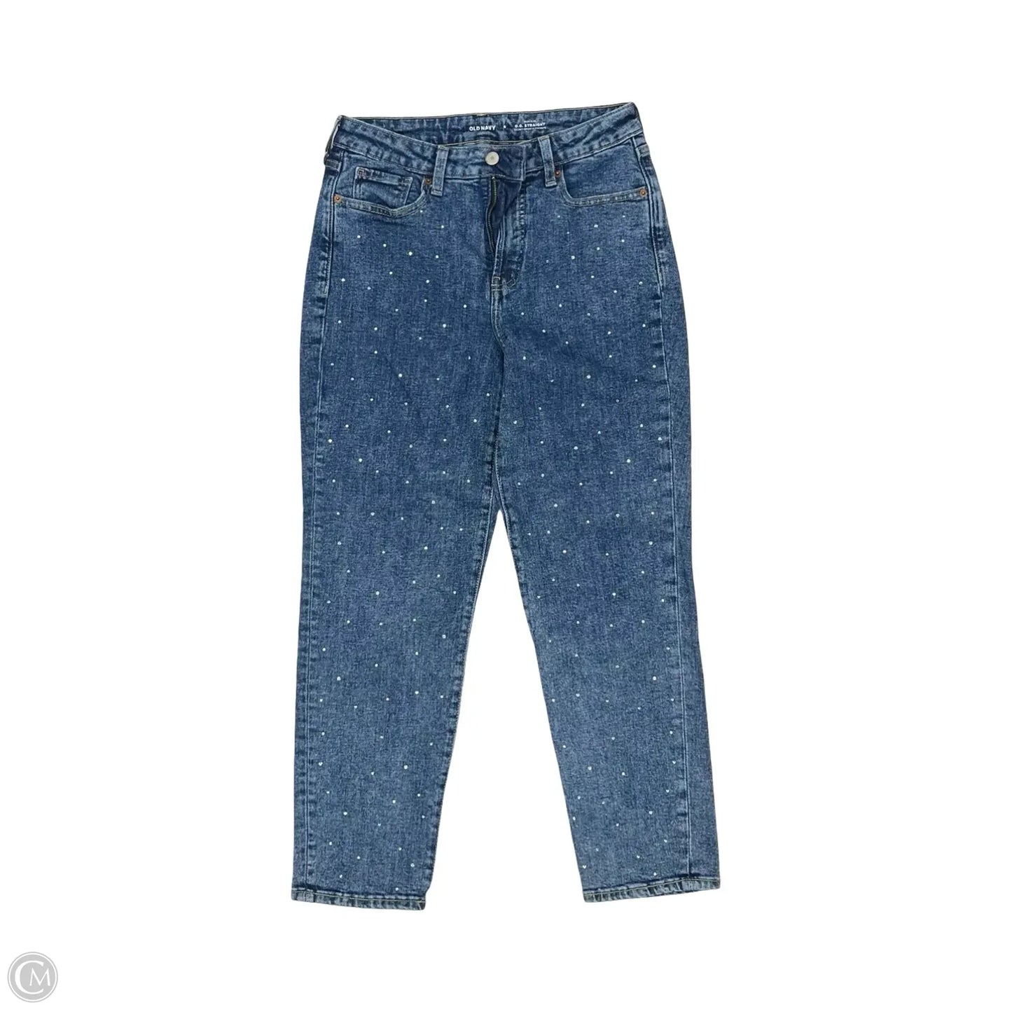 Jeans Straight By Old Navy In Blue Denim, Size: 6