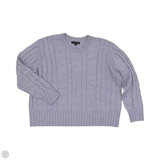 Sweater By Banana Republic In Purple, Size: Xl
